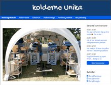 Tablet Screenshot of kolderne.dk